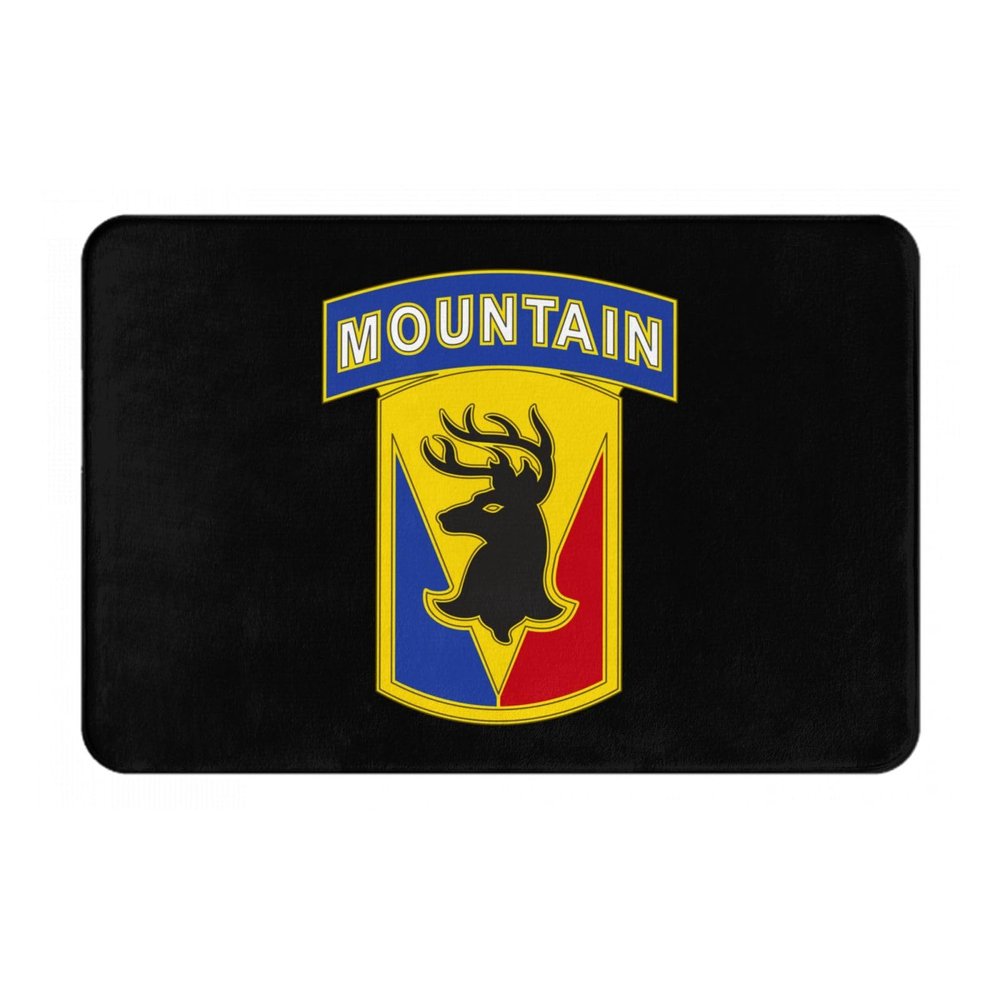 KOSPOGO Us Army 86Th Inf BDE CSIB Bathroom Rugs Ultra Soft Non Slip Bath Mat Durable Kitchen Bedroom Rug 16x24 Inch Area Rug Door Mat