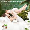 ZCBYBT Natural Latex Mattress Honeycomb Pore Ventilation Mattress Help Relief Shoulder & Back Pain,Hard,7.5 * 90 * 200cm view 4