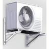 Zfmnoyev Wall Mounting Air Conditioning External Unit Bracket, 304 Stainless Steel Mini Split Bracket, Bracket for Mini Split Air Conditioner Heat Pump Systems (Color : Silver, Size : 3P2mm) view 3