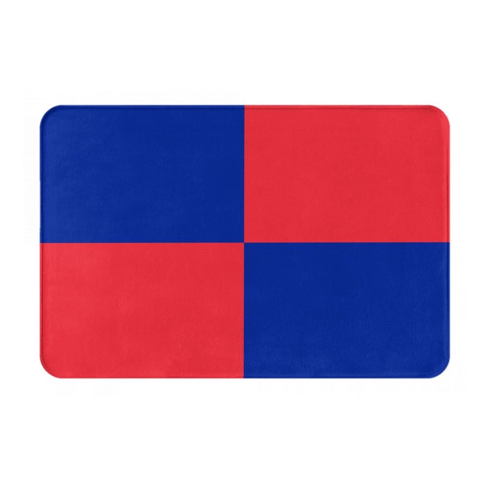 KOSPOGO Flag of Nuku Hiva Bathroom Rugs Ultra Soft Non Slip Bath Mat Durable Kitchen Bedroom Rug 16x24 Inch Area Rug Door Mat