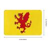 KOSPOGO Flag of Somerset Bathroom Rugs Ultra Soft Non Slip Bath Mat Durable Kitchen Bedroom Rug 16x24 Inch Area Rug Door Mat view 3