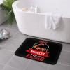 KOSPOGO Make Muscles Not Excuses Bathroom Rugs Ultra Soft Non Slip Bath Mat Durable Kitchen Bedroom Rug 16x24 Inch Area Rug Door Mat view 4