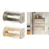 staol Plastic Paper Towel Dispenser Wall Mounted Napkin Holder for Kitchen and Bathroom Tissue Organizer with Dustproof Lid Modern Kitchen Tissue Dispenser, Apricot view 3