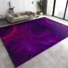 Mysterious Light Luxury Purple Area Carpet, Abstract Modern Living Room Rugs, Ultra-Thin Rug Comfortable Breathable Soft Skin-Friendly, Runner Carpet for Bedroom Study Dining Room 60" W x 72" L view 3