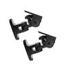 FEELIN Speaker Stand Surround Speaker Hanger Speaker Bracket Wall Hanging 1 Pair of Rotating Zinc Alloy Audio Hanger Small Speaker Wall Bracket Media Stand Audio-Video Shelving view 1