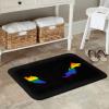 KOSPOGO LGBT Flag Map of Malaysia Bathroom Rugs Ultra Soft Non Slip Bath Mat Durable Kitchen Bedroom Rug 16x24 Inch Area Rug Door Mat view 2