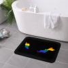 KOSPOGO LGBT Flag Map of Malaysia Bathroom Rugs Ultra Soft Non Slip Bath Mat Durable Kitchen Bedroom Rug 16x24 Inch Area Rug Door Mat view 4