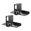 FEELIN Speaker Stand Speaker Wall Mount Bracket Adjustable Swivel Tilt Speaker Mount Bracket Home Surround Sound Stereo Stand Media Stand Audio-Video Shelving (Color : A) view 1