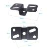 FEELIN Speaker Stand Speaker Wall Mount Bracket Adjustable Swivel Tilt Speaker Mount Bracket Home Surround Sound Stereo Stand Media Stand Audio-Video Shelving (Color : A) view 2