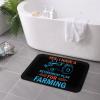 KOSPOGO Yes, I Have A Retirement Plan for Farming Bathroom Rugs Ultra Soft Non Slip Bath Mat Durable Kitchen Bedroom Rug 16x24 Inch Area Rug Door Mat view 4