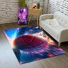Basketball Rug for Boys Bedroom - Sports Rugs for Boys Bedroom, Sports Themed Carpet for Teens Kids Basketball Carpet for Living Room Floor Mat, Blue, 2x3 Feet view 1