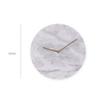 ZLGONRL Office Clock Nordic Art Wall Clocks Silent Atmosphere Creative Personality Living Room Bedroom Clocks Marble Clock (B) view 2