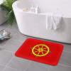KOSPOGO Flag of Tannu Tuva (1921-1926) Alternate Bathroom Rugs Ultra Soft Non Slip Bath Mat Durable Kitchen Bedroom Rug 16x24 Inch Area Rug Door Mat view 4