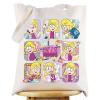 WZMPA Cartoon Fans Tote Bag TV Show Fans Gift Cartoon Moods Reusable Grocery Bag Cartoon Characters Merchandise (zzie Moods-T) view 1