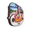 Abbeville Louisiana USA Wooden Fridge Magnet Cute 3D City Travel Souvenirs Crafts Handmade Refrigerator Stickers Home Whiteboard Decor Collection Gift view 4