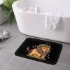 KOSPOGO Cute Lion Cubs Bathroom Rugs Ultra Soft Non Slip Bath Mat Durable Kitchen Bedroom Rug 16x24 Inch Area Rug Door Mat view 4