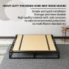 Imperius Heavy Duty Bed Panels Foldable Box Spring, Bunkie Board, Bed Support Slats,(57X80) view 3