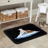KOSPOGO Cute Polar Bear and Seal Bathroom Rugs Ultra Soft Non Slip Bath Mat Durable Kitchen Bedroom Rug 16x24 Inch Area Rug Door Mat view 2