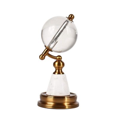 Bxzpzplj Crystal Ball European-Style Transparent Crystal Ball Globes for Home Decoration Balls, Watching Divination Or Feng Shui and Fortune Telling Balls Decorative Ball