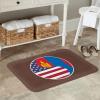 KOSPOGO Yin Yang Flag Combination of America and Mongolia Bathroom Rugs Ultra Soft Non Slip Bath Mat Durable Kitchen Bedroom Rug 16x24 Inch Area Rug Door Mat view 2