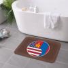 KOSPOGO Yin Yang Flag Combination of America and Mongolia Bathroom Rugs Ultra Soft Non Slip Bath Mat Durable Kitchen Bedroom Rug 16x24 Inch Area Rug Door Mat view 4