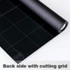Mangobox Static Cling Total Blackout Window Film 100% UV Blocking Window Darkening Film Black Opaque Privacy Window Tint Removable Plastic Glass Covering (23.6x236.2 inches) view 3