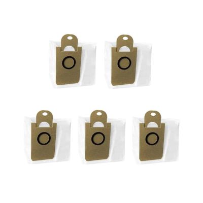 BCWBLWE 5pcs Dust BagCompatible For ILIFE T10s Robot Vacuum Cleaner Parts Accessories, fu88yyun01