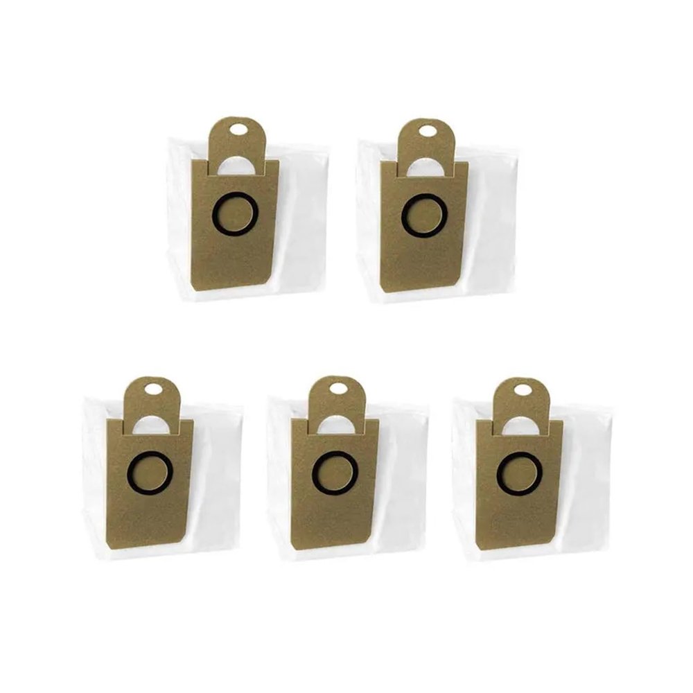 BCWBLWE 5pcs Dust BagCompatible For ILIFE T10s Robot Vacuum Cleaner Parts Accessories, fu88yyun01