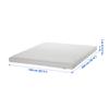 FJLL foam mattress, 140x200 cm, firm/white view 3