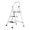 Portable 3 Step Ladder Folding Step Stool Ladder with Handgrip Anti-Slip Sturdy and Wide Pedal Multi-Use for Household Weight 150kg Step Stool view 1