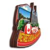 Metabetchouan-Lac-a-la-Croix Quebec Canada Fridge Magnet 3D Wooden City Travel Souvenirs Handmade Crafts Refrigerator Magnets Stickers Home Decor Collection Gift view 2