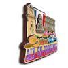 Aix-en-Provence Provence-Alpes-Cote d'Azur France Wooden Fridge Magnet Cute 3D City Travel Souvenirs Crafts Handmade Refrigerator Stickers Home Whiteboard Decor Collection Gift view 2