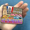 Aix-en-Provence Provence-Alpes-Cote d'Azur France Wooden Fridge Magnet Cute 3D City Travel Souvenirs Crafts Handmade Refrigerator Stickers Home Whiteboard Decor Collection Gift view 4