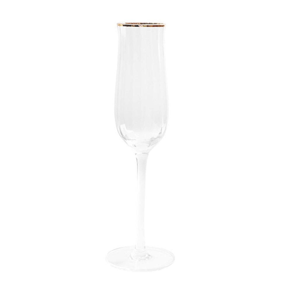 Clear Champagne Flutes Modern Glasses Cocktail Wine Cup For Home Bar Party Anniversary Wedding Use Home Decoration Champagne Glasses Set Of 24