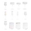 Clear Champagne Flutes Modern Glasses Cocktail Wine Cup For Home Bar Party Anniversary Wedding Use Home Decoration Champagne Glasses Set Of 24 view 2