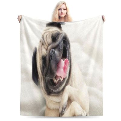 Cute GOG Throw Blanket for Couch 80"x60" Bed Sofa Super Soft Cozy Blanket Flannel Blankets & Throws