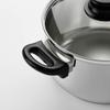 ANNONS Pot with lid, 2.8 l, Glass/Stainless Steel view 4