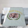 Flag of Big Horn County, Wyoming Throw Blanket for Couch 80"x60" Bed Sofa Super Soft Cozy Blanket Flannel Blankets & Throws view 2