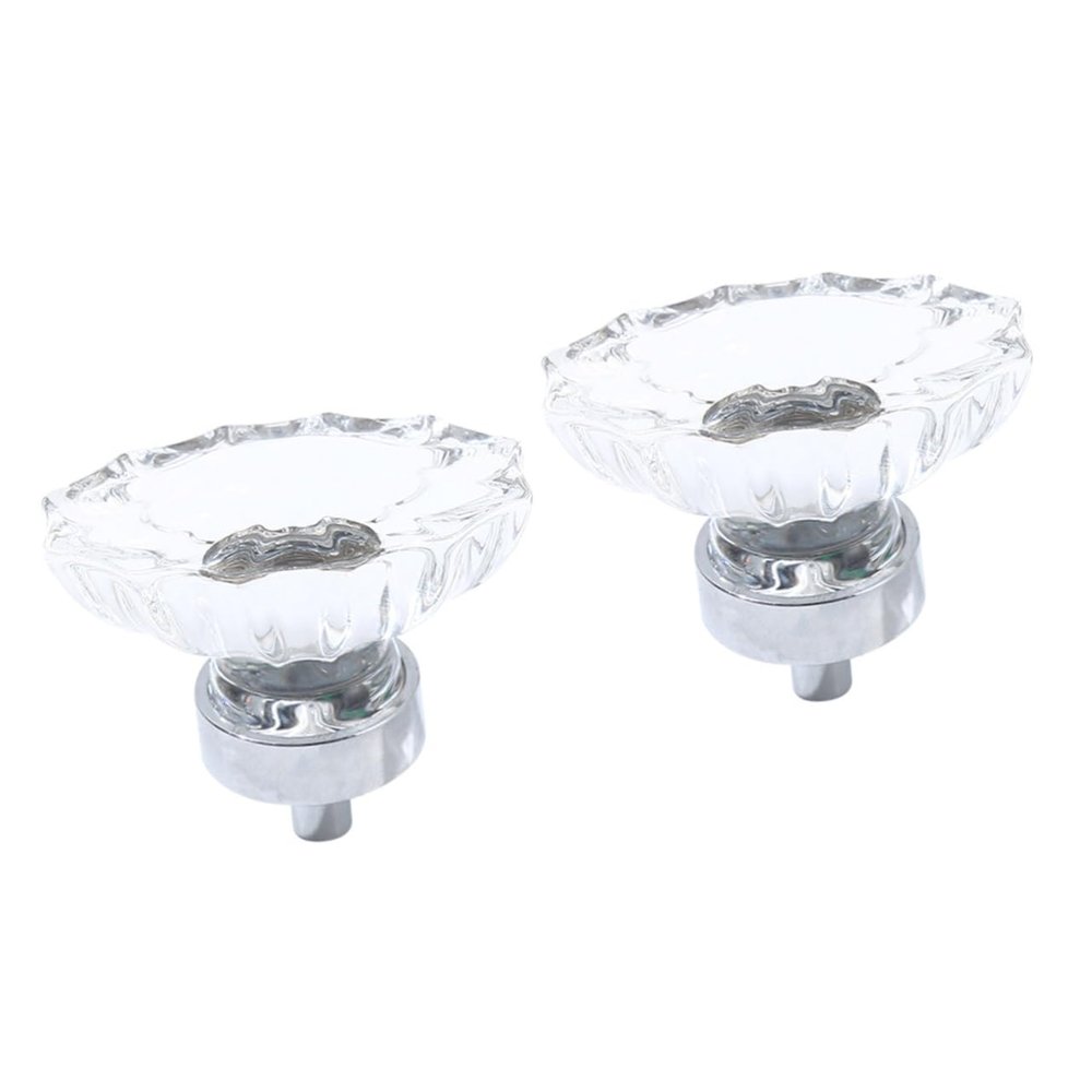 cabinet handles, 3pcs Glass Dresser Diamond knob Glass knobs Crystal Cabinet knobs CabinetKitchen Cabinet Knob Bathroom knob for Artificial Crystal Knob ( Color : Transparentx3pcs , Size : 4.5x4.5cmx5