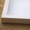 10x15 Shadow Box White Solid Pine Wood Picture Frame with Acid-Free Backing UV Acrylic & Hanging Hardware with 0.75 Inches of Usable Depth and 0.75 Inches Frame Moulding Width view 4