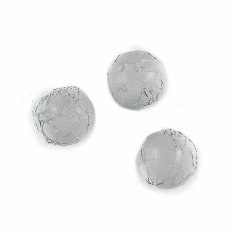 Candy Molds N More White Confectionery Foil Wrappers (125, 3x3 inch)