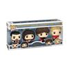 Funko Pop Rocks: Queen - Freddie Mercury, Brian May, John Deacon, Roger Taylor - (Radio Gaga), 4-Pack - Collectable Vinyl Figure - Gift Idea - Official Merchandise - Toys for Kids & Adults view 1