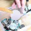 Pasuihcay 200PCS Aluminum Espresso Lids Foils Seals To Reusable Capsules Coffee Pod Compatible for Not Compatible with Diameter 37Mm, Silver view 3