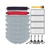JINGDING Main Side Brush, Mop Cloth, HEPA Filter, Compatible for Roborock S8 / S8 Plus / S8+/ S8 Pro Ultra, Robot Vacuum Cleaner Spare Parts Replacement Kit Spare Parts, Set a view 1