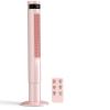 Antarctic Star 43 inch Tower Fan Portable Electric Oscillating Fan Quiet Remote Control Bladeless Floor Fan 3-Speed Wind Mode 12H Timer Bedroom Office Pink view 1