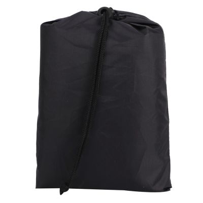 HERCHR Folding Bed Storage Cover, Black Rollaway Bed Dust Cover Folding Bed Protector Furniture Dust Proof Thickened Storage Cover for Folding Cot Bed Fold up Bed(XL)