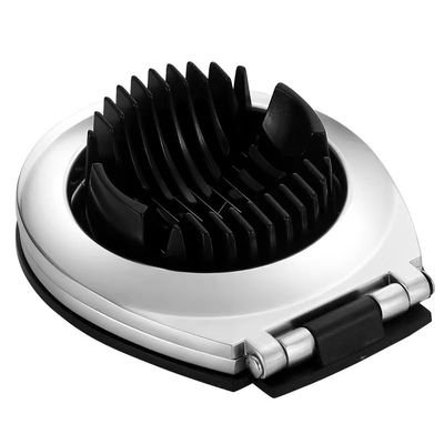 BYGOVICE Kitchen 2-in-1 Egg Slicer, 4.52*3.74, silver, black, duoyongtuqiedanqi-1