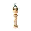 Floor Water Fountain Imitation Indoor Waterfall with Glass Rotating Ball, Peacock Feature, Relaxation Decor Fountain, Suitable for Office, Living Room, Courtyard, Etc Water Fountain Garden Waterfall ( view 1