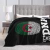 Algeria It's in My DNA Throw Blanket for Couch 60"x50" Bed Sofa Super Soft Cozy Blanket Flannel Blankets & Throws view 3