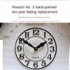 ZLGONRL Creative Cuckoo 3D Wall Clock Wall Home Decor Pendulum Clock Gift Ideas Wall Watch Clock Living Room (Black) view 4